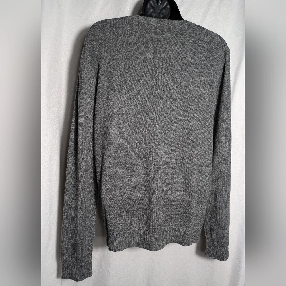 Just No‎ Logo brand silk and wool long sleeve crew neck sweater | Size L